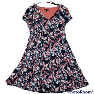 Roz & Ali Floral Dress, Size 14